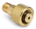 Ralston QTHA-4TB0 Tube Fitting Quick-Test Adapter, &amp;frac12;&amp;quot; male, 5000 psi-