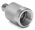 Ralston QTHA-5FSF-QD Stainless-Steel Adapter, 0.63&quot; female 37&amp;deg; flare (AN/JIC -10) x male Quick-Test-