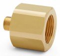 Ralston QTHA-6FB0 Female NPT x Male Quick-Test Adapter, 0.75&quot;, brass-