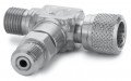 Ralston QTHA-HCHS Stainless-Steel Branch Tee Connector, male QT run x female QT run x male QT-