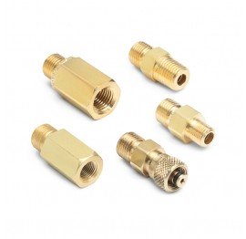 Ralston QTHA-KIT0 Quick-Test Fitting Kit, brass, 5 pieces-