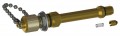 Ralston QTHP-0205 Hydraulic Pump Gauge Port Assembly, quick-test, brass-