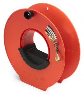 Ralston QTQT-HOS-50FT Quick-Test 6,900 psi Hose, 50&#039; L with hose reel, brass ends-