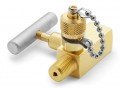 Ralston QTVF-000B-2F-2M Quick-Test Valved Fitting, Brass-