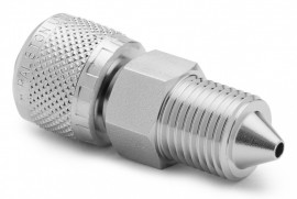 Ralston XTHA-2MSA-XH Male High Pressure x Female Quick-Test XT Adapter, 0.25", stainless steel-