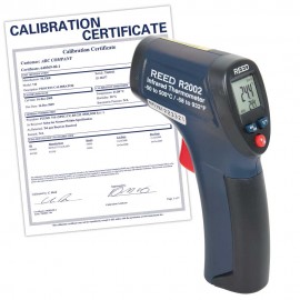 REED R2002 Compact Infrared Thermometer, 8:1, 932&amp;deg;F (500&amp;deg;C),  -