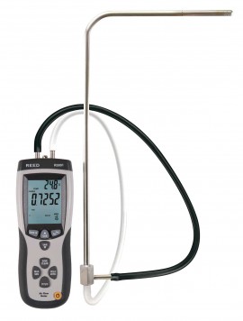 Rental - REED R3001 Pitot Tube Anemometer and Differential Manometer, with Air Volume (CFM/CMM)-