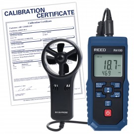 REED R4100-NIST Vane Thermo-Anemometer with Air Volume-