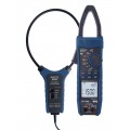REED R5075-KIT Solar Clamp Meter Kit with 18" Flexible Current Probe-