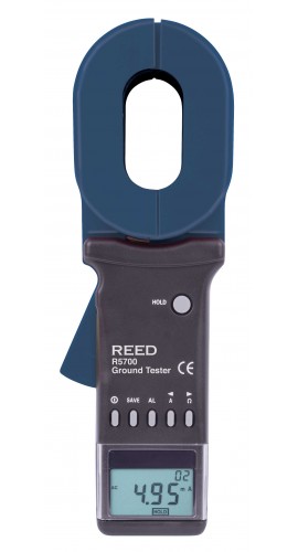 REED R5700 Clamp-On Ground Resistance Tester-