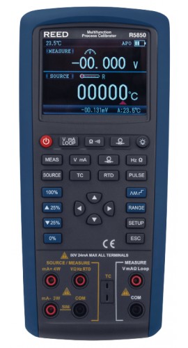 REED R5850 Multifunction Process Calibrator-