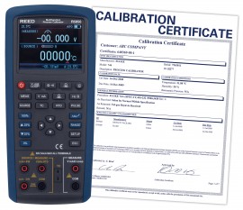 REED R5850-NIST Multifunction Process Calibrator,-