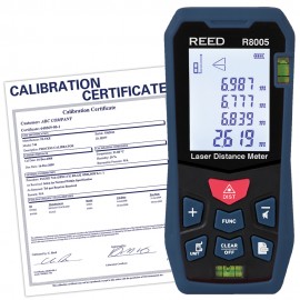 REED R8005-NIST Laser Distance Meter, 164&#039; (50m),-