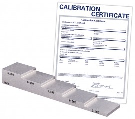 REED R9060-NIST 5-Step Calibration Block,