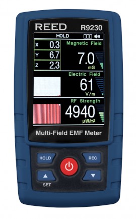 REED R9230 Multi-Field EMF Meter-