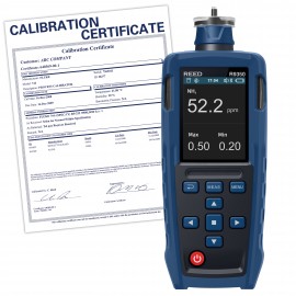REED R9350-NIST Ammonia Gas Detector, 0 to 100ppm-