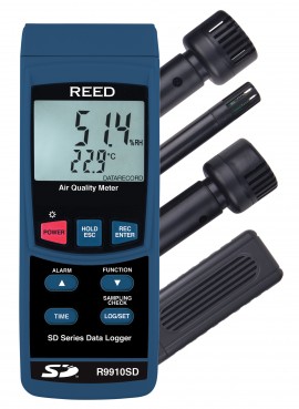 Rental - REED R9910SD Data Logging Air Quality Meter-