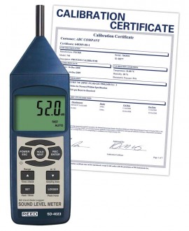 REED SD-4023 Sound Level Meter/Data Logger,-