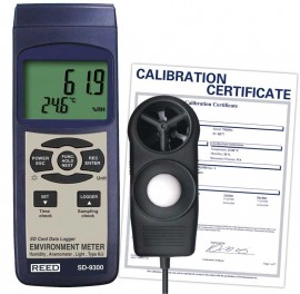 REED SD-9300 Environmental Meter/Data Logger,-