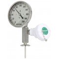 REOTEMP DMT Dual Mode Thermometer, 3&amp;quot; dial, 0 to 200&amp;deg;F/-10 to 90&amp;deg;C-