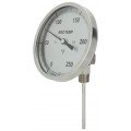 REOTEMP LL Adjustable Angle Bimetal Thermometer, 3&amp;quot; dial, 0 to 160&amp;deg;F/-15 to 70&amp;deg;C-