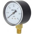 REOTEMP PC25 General Purpose Low Pressure Gauge with bottom mount, 2.5&amp;quot; dial, 0 to 15 inH&lt;sub&gt;2&lt;/sub&gt;O-