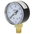 REOTEMP PD15 General Purpose Gauge with center back mount, 1.5&amp;quot; dial, -30&amp;quot;Hg/0 psi-