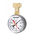 REOTEMP PD25H Home Water Pressure Test Gauge, 2.5&amp;quot; dial-