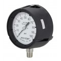 REOTEMP PT45 Industrial Process Gauge with tempered glass, 4.5&amp;quot; dial, -30 inHg/0/160 psi-