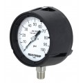 REOTEMP PT45 Industrial Process Gauge, 4.5&amp;quot; dial, -30 inHg/0/100 psi-