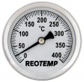 REOTEMP S1-C73 Magnetic Analog Surface Thermometer, 2.5&amp;quot; dial, 0 to 400&amp;deg;C-