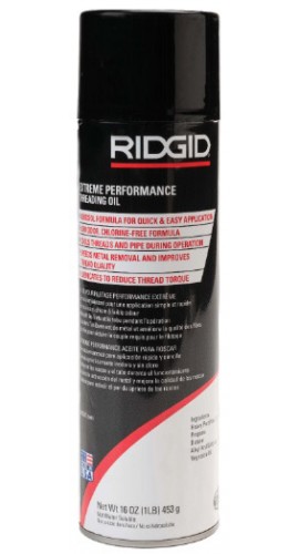 RIDGID 22088 Extreme Performance Aerosol Thread Cutting Oil, 16 oz-