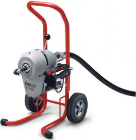 RIDGID 23702 K-1500A SE Sectional Drain Cleaner with A-1 Mitt, 0.75 HP, C-14 Cable-