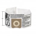 RIDGID 23738 VF3501 High-Efficiency Dust Bags, size C, 2-Pack-