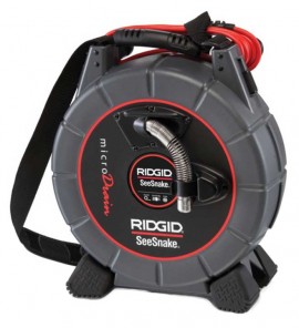 RIDGID 35183 SeeSnake L100C microReel Video Inspection System with Sonde and Counter-