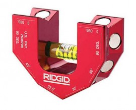 RIDGID 36258 Machined Aluminum U-Shape Level, 2.5&quot;-