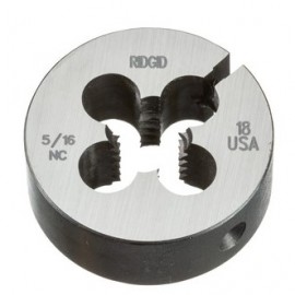 RIDGID 38340 Alloy RH Bolt Threader Button Die, UNC, 5⁄16-18-