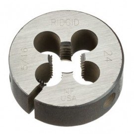 RIDGID 38390 Alloy RH Bolt Threader Button Die, UNF, 5⁄16-24-