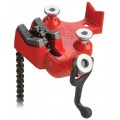 RIDGID 40205 Top Screw Bench Chain Vise, 0.13 to 5"-