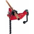 RIDGID 40210 Top Screw Bench Chain Vise, &amp;frac14; to 6&amp;quot;-