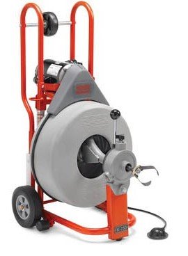 RIDGID 41977 K-750 Drum Machine, 3 to 8" Lines-