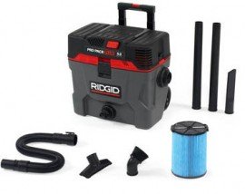 RIDGID 50328 1000RV Pro Pack Plus Wet/Dry Vacuum, 10 gal-