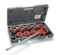 RIDGID 59632 Exposed Ratchet Threader Set, BSPT-