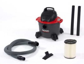 RIDGID 6000RV Wet/Dry Vac, 6 Gallon-