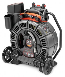 RIDGID SeeSnake rM200B Camera Reel with TruSense, 165&#039;, 2 to 8&amp;quot;-