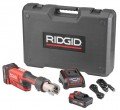 RIDGID RP 351 Standard Press Tool Kit with battery kit, 7200 lbs ram force-