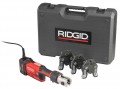 RIDGID RP 351 Standard Press Tool Kit with &amp;frac12; to 1&amp;quot; ProPress jaws, 7200 lbs ram force-