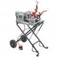 RIDGID 75602 300 Compact Threading Machine with Stand, 52 rpm-