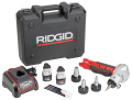 RIDGID 80703 PEX Expansion Tool Kit with 1/2 to 1" expander heads-