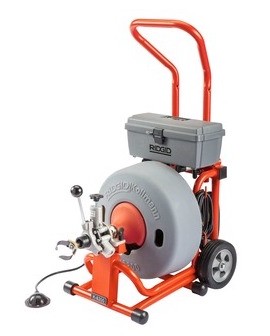 RIDGID 93557 K-6200 Sectional Machine with C-24 HD Cable-